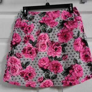 Tail Womens Floral Pink Golf Tennis Skirt Shorts Size S